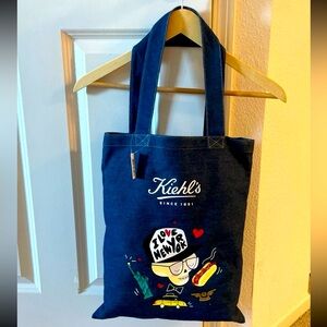 Kiehl's ‘Since 1851’ Limited Edition I LOVE NEW YORK   Tote Shoppers Bag -BNWT!